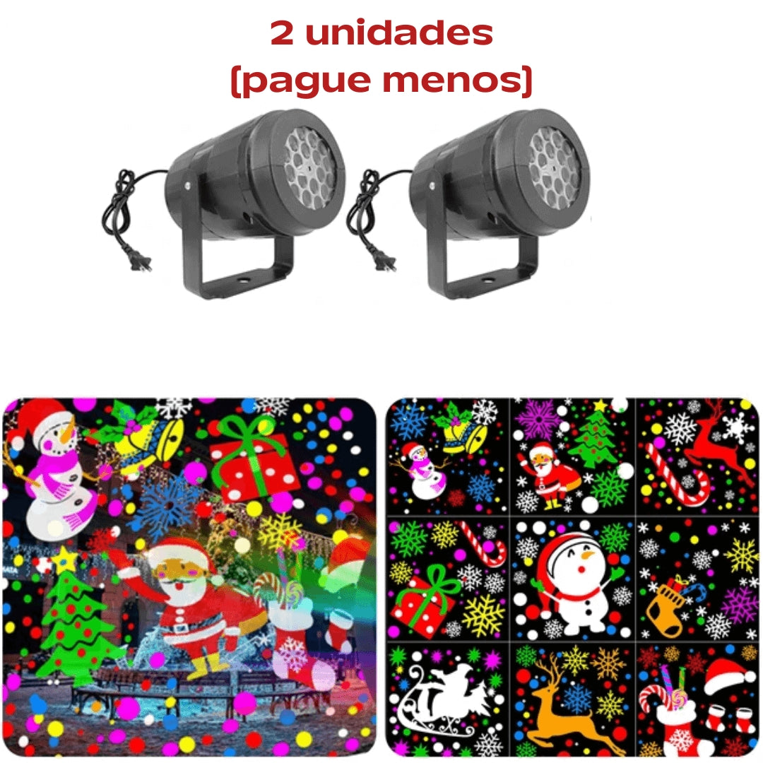 Projetor de Luz de Natal - Lancamento 2025 (BLACK NATAL)